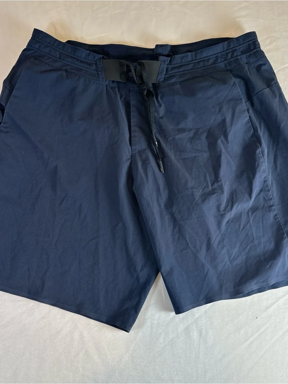On Running Navy Swim Board Shorts with Drawstring